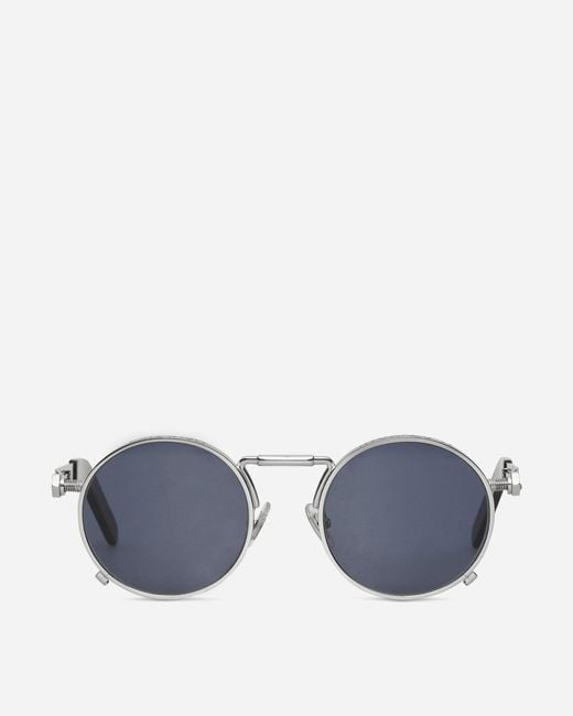 Jean Paul Gaultier Blue 56-8171 Sunglasses Silver