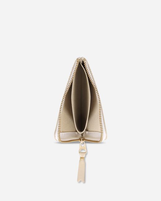 Comme des Garçons Natural Classic Line Zip-Around Wallet Off for men