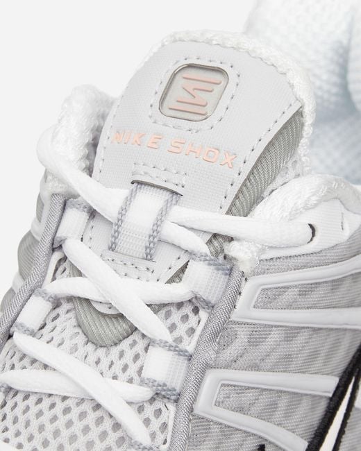 Nike White Women S Shox Tl Sneakers Neutral / Pearl Pink