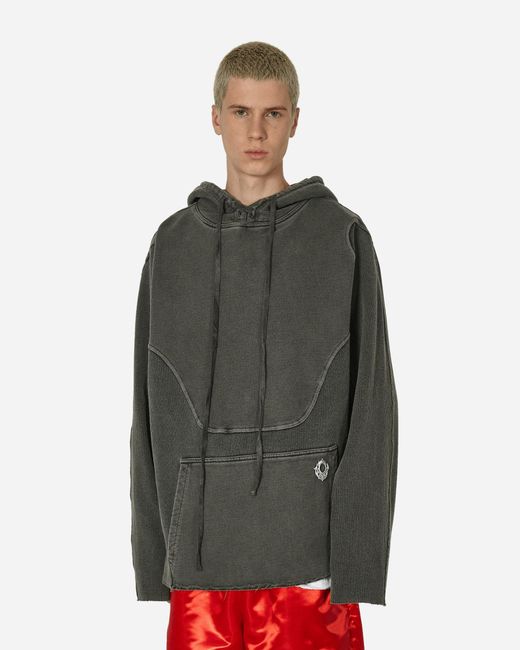 LUEDER Green Kim Soft Armour Hoodie Charcoal for men
