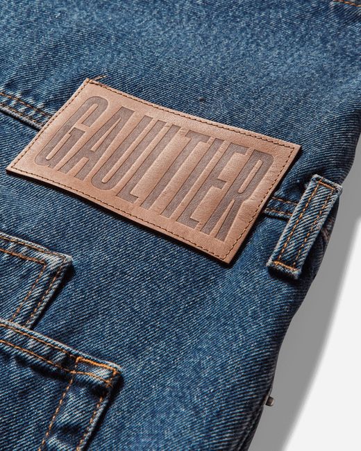 Jean Paul Gaultier Blue Women S Strap Jeans