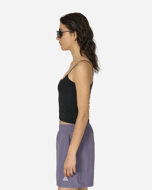 Nike Purple Chill Knit Tight Cami Tank Top