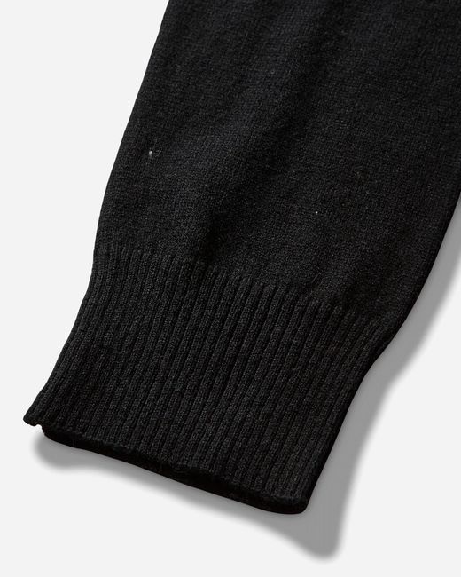 Undercover Black S Wool Cotton Sweater