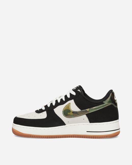 Nike Air Force 1 Low Sneakers White / Black / Gum Med Brown for men