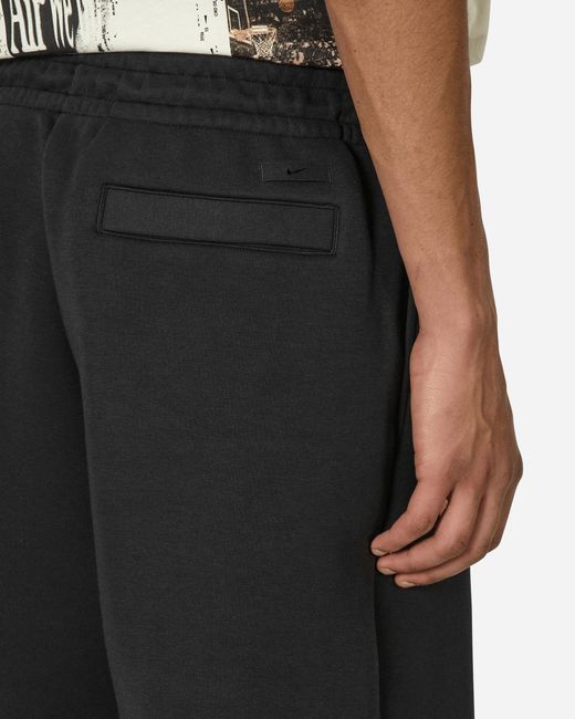 Nike Black Tech Fleece Re-Imagined Fleece Shorts for men