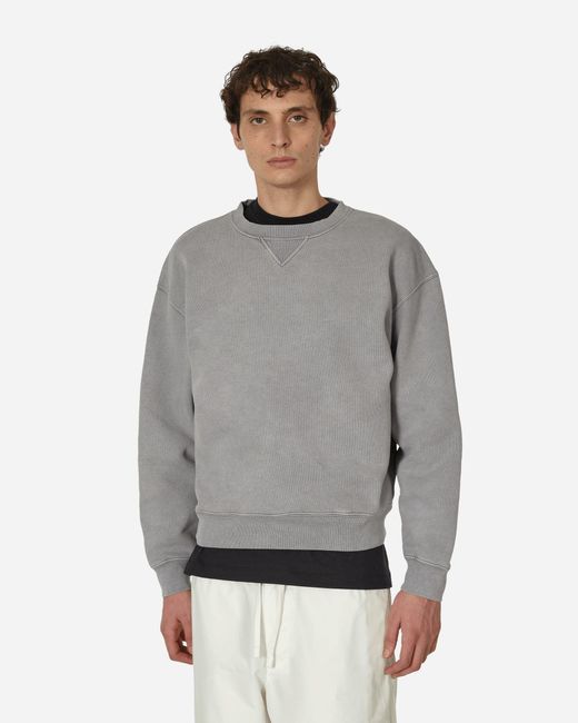 Our Legacy Gray Perfect Crewneck Sweatshirt Attic Carbon for men
