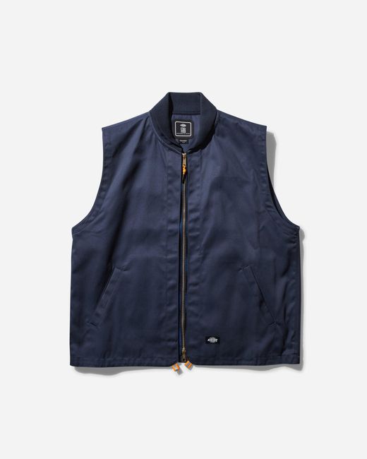 Dickies Blue Tdc Multi Function Eisenhower Vest for men