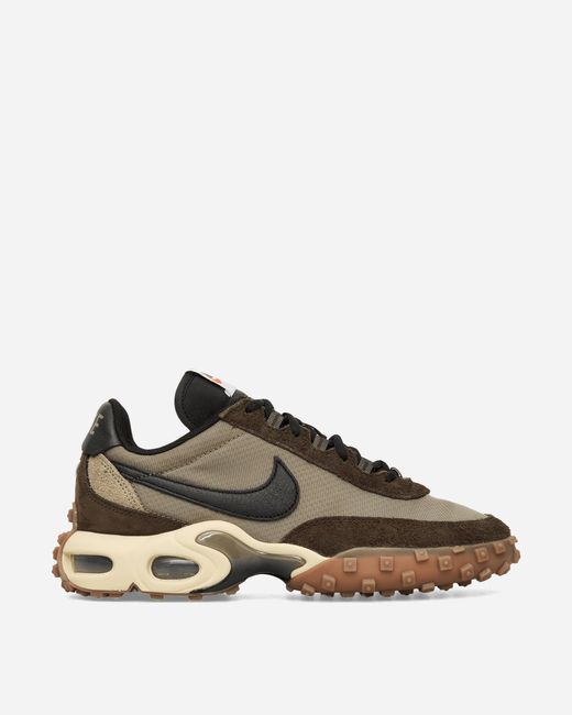 Nike Brown Air Max Waffle Sneakers Matte Olive / Legion for men