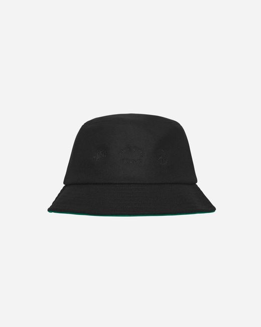 Mister Green Black Trifecta Bucket Hat for men