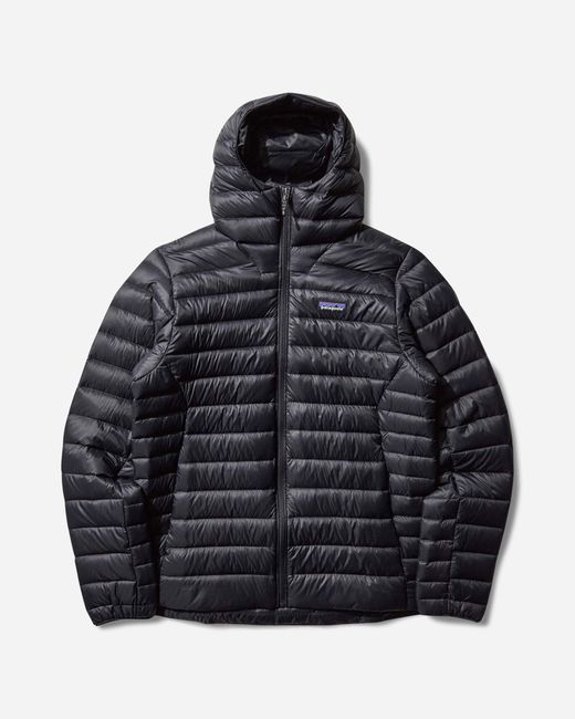Patagonia Blue Men S Down Sweater Hooded Jacket for men