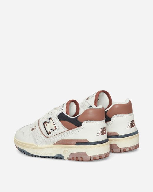 New Balance 550 Sneakers Off White / Brown for men