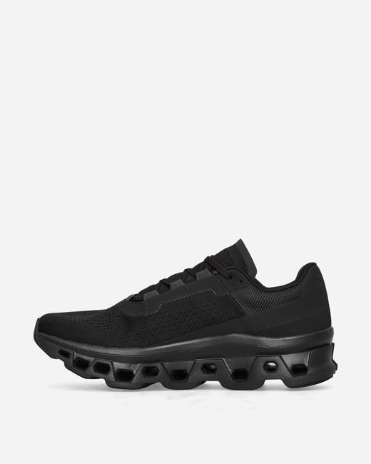 On Shoes Black Cloudmster Sneakers for men