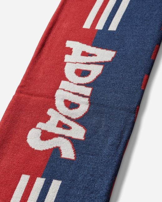 Adidas Red Brain Dead X Disney Scarf Better Scarlet / Victory Blue for men