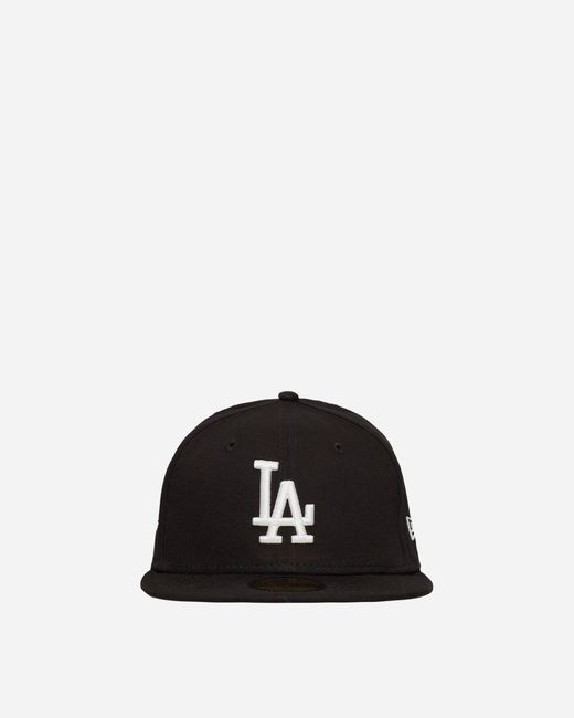 KTZ Black La Dodgers Patch 59fifty Cap for men