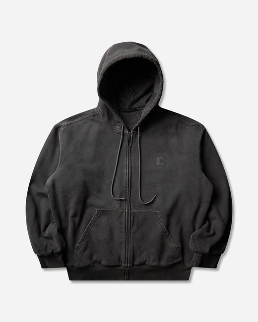 Carhartt Black S Vista Hooded Sweatshirt (Garment Dyed) for men
