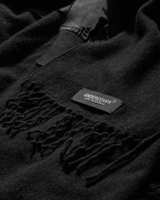 Undercover Black S Nylon Twill Ma-1 Jacket