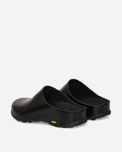 Roa Black Fedaia Clogs for men