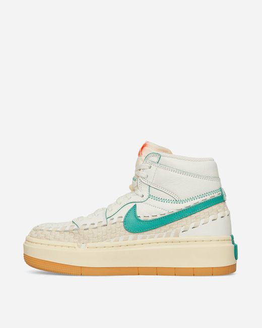 Nike Blue Wmns Union X Bephies Beauty Supply Air Jordan 1 Elevate Hi Sneakers Sail for men