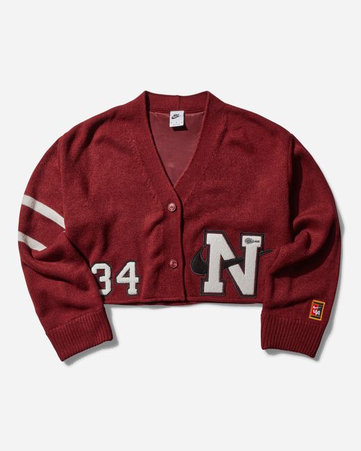 Nike Red S Yoon Ahn Cardigan Dark Team