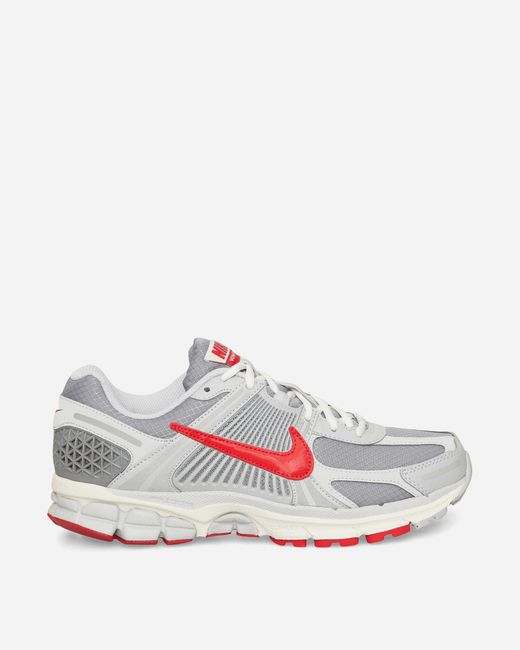 Nike White Zoom Vomero 5 Se Sneakers Grey Fog / Particle Grey / Phantom / University Red for men