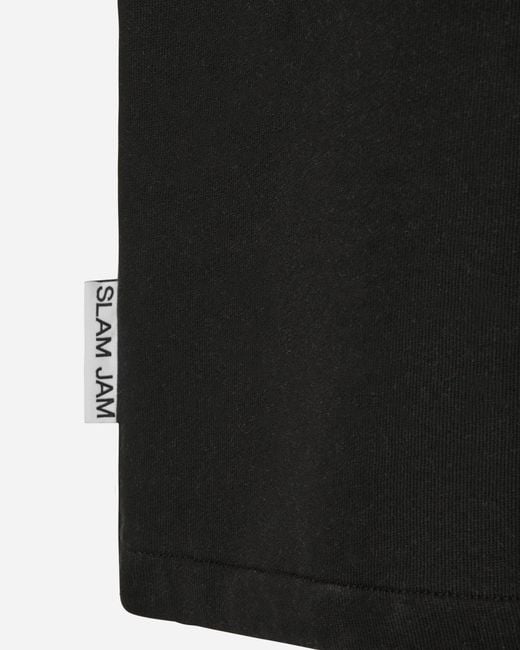 SLAM JAM Black Boxy Shorts for men