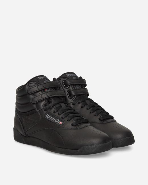 Reebok Black Women S Freestyle Hi Sneakers Intense