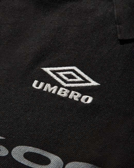 Umbro Black 001% Fair Polo for men