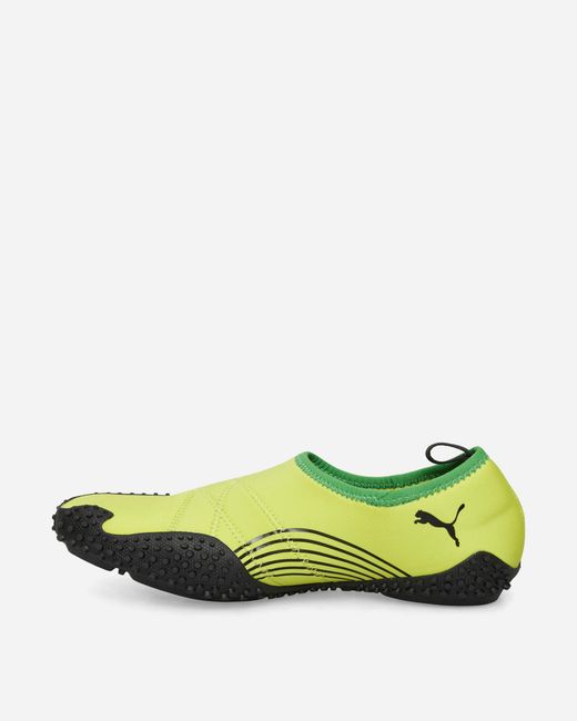 PUMA Green Mostro Flex Sneakers Lime Sheen / Black for men
