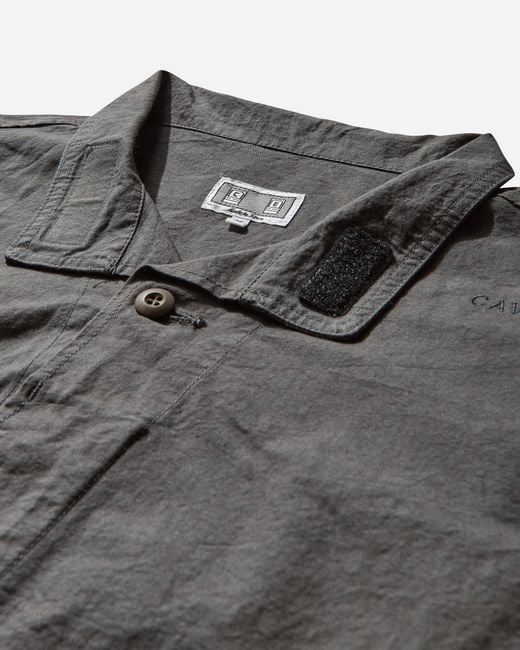 Cav Empt Stand Collar Bdu Jacket Charcoal in Gray for Men | Lyst