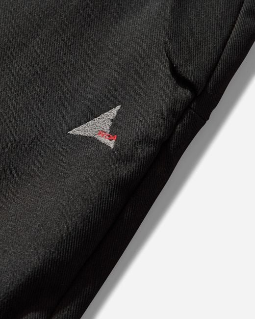 Roa Black Men S Buckle Chino Pants for men