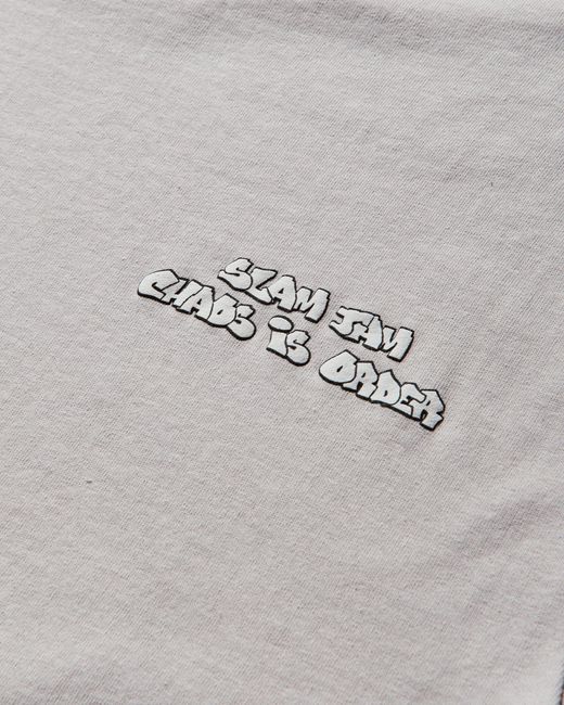 SLAM JAM Gray Andre Thompson T-Shirt for men