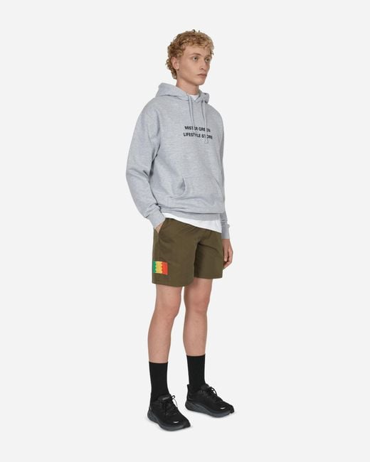 Mister Green Gray No 1 Hoodie for men