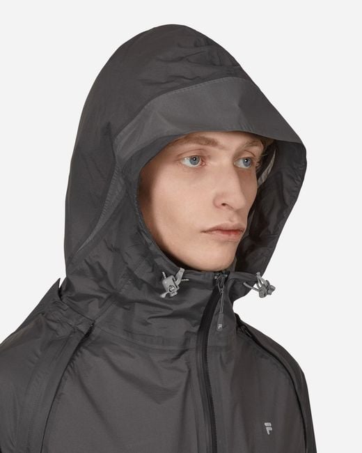 SLAM JAM Gray Fila Redefined Transformable Windbreaker for men