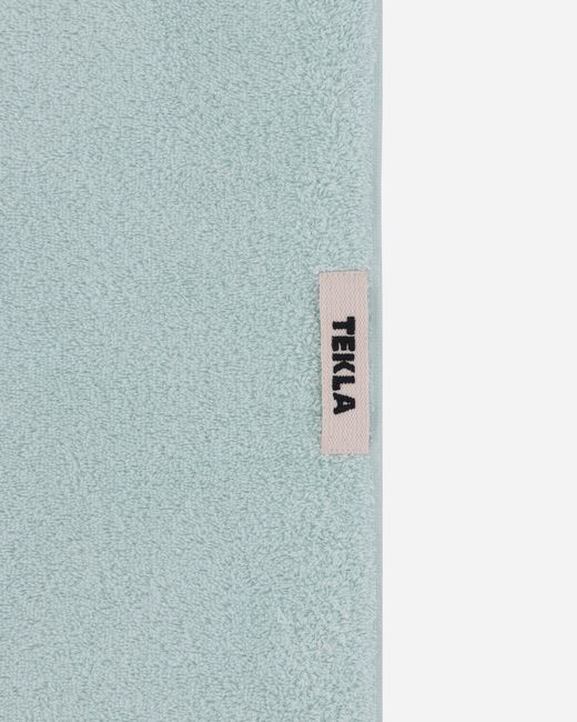 Tekla Blue Solid Hand Towel Mint for men