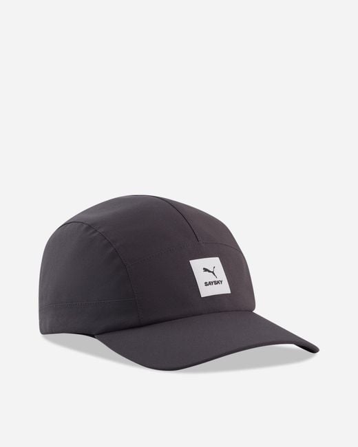 PUMA Blue Saysky Storm 5-Panel Cap Flat Dark for men