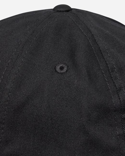 Carhartt Black Bumper Sticker Cap for men