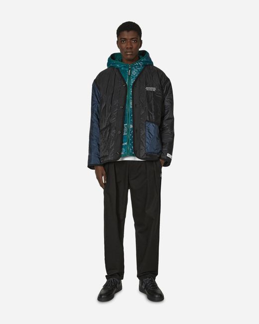 Neighborhood Bandana Pattern Fleece Jacket in Green for Men Lyst