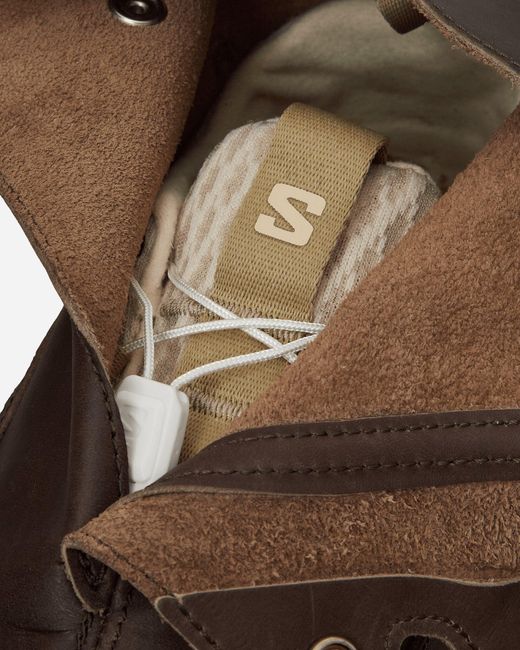 RANRA Brown Salomon Skor Sneakers Sand / Alfalfa / Slate Green for men