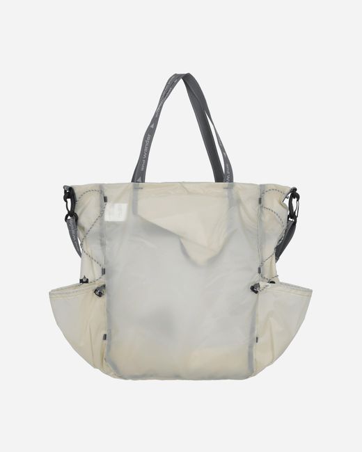And Wander Gray Sil Tote Bag Off for men