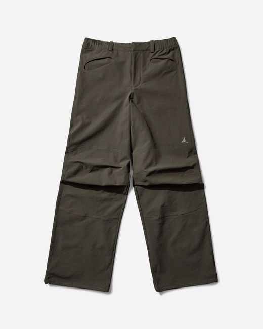 Roa Gray Men S Tambo Shaped Softshell Pants Dark Olive for men