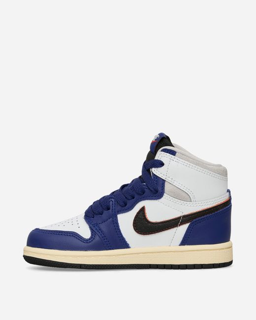 Nike Air Jordan 1 High Og Rare Air (ps) Sneakers White / Deep Royal Blue for men