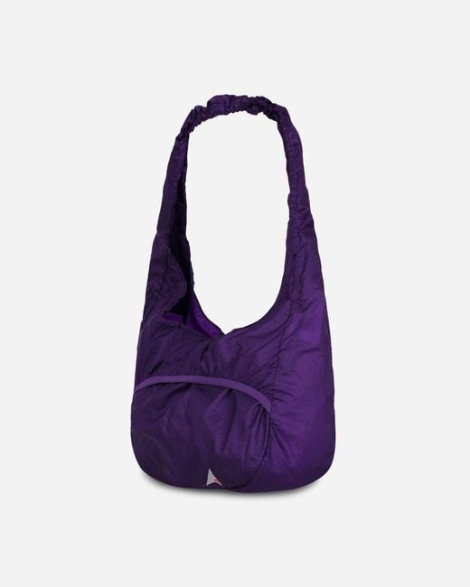 Roa Purple Laki Packable Knot Bag for men