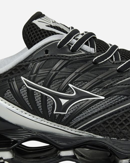 ★MIZUNO★Wave Prophecy LS Black Silver Purple Haze★大人気 ☆MIZUNO☆Wave Prophecy LS Black Silver Purple Haze☆大人気