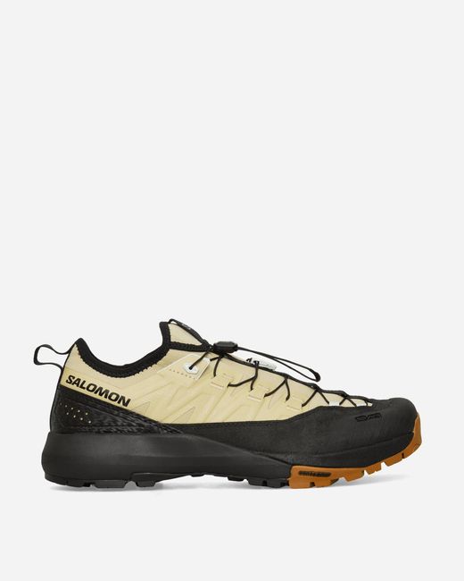Salomon Green Alpinway Advanced Sneakers Pale Olive / Black / Ice for men