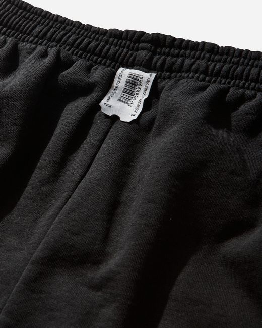PROTOTYPES Black Stirrup Sweatpants for men