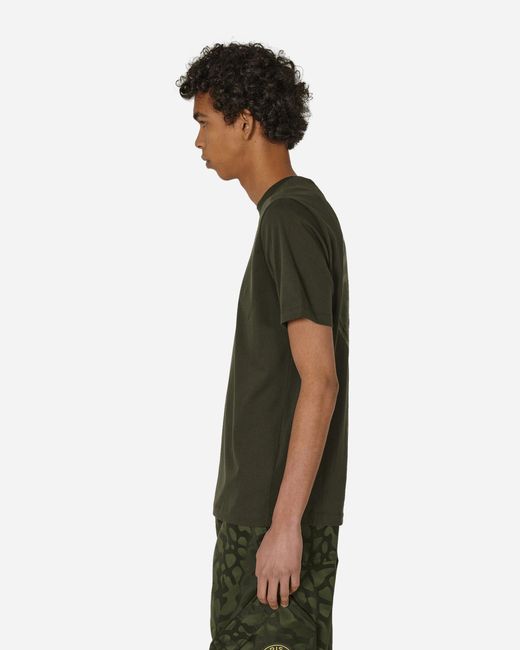 Nike Green Paris Saint-germain Logo T-shirt Sequoia for men