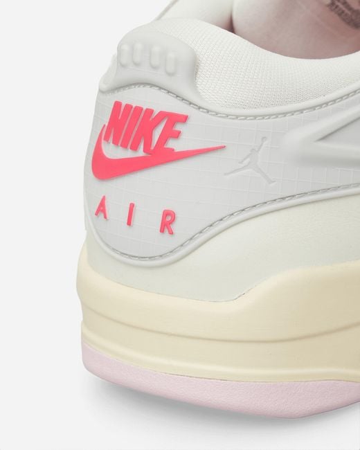 Nike White S Air Jordan 4 Rm Sneakers Photon Dust Sail Coconut Milk Hyper