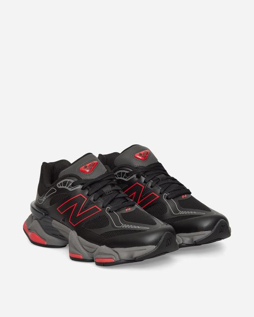New Balance Black 9060 Sneakers / Fire Cracker for men