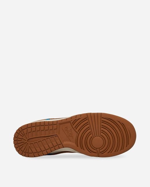 Nike Dunk Low Retro Premium Sneakers Light Orewood Brown / Light British Tan for men