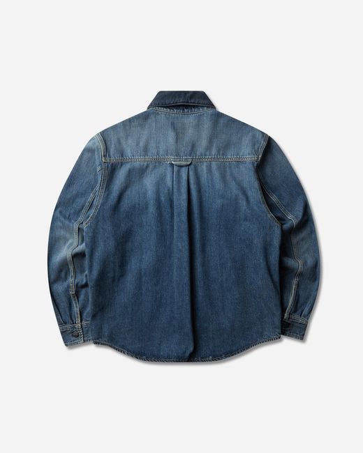 Carhartt Blue Men S Oakland Shirt Jacket / Dark Navy for men